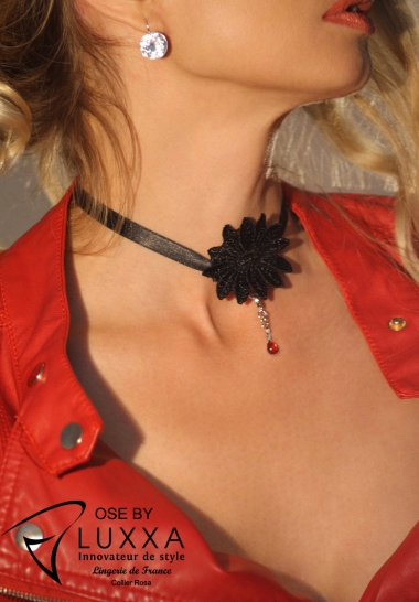 OSE by Luxxa COLLAR DE GUIPUR ROSA